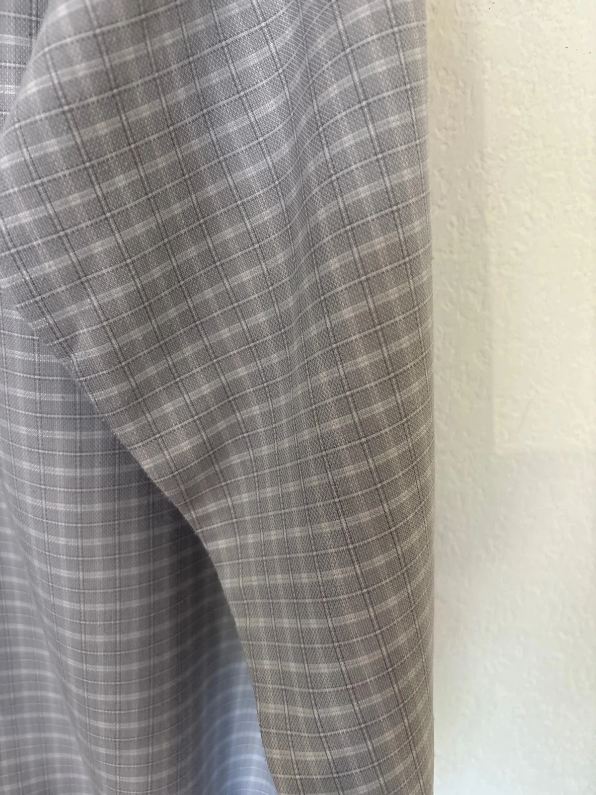 Camisa a cuadros gris y blanca Yves Dorsey talla XL – photo 3